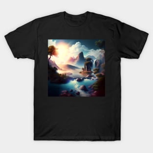 A Land of Mountains and Rivers T-Shirt